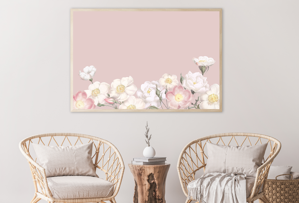 Flowers Arrangement Digital Art Home Decor Premium Quality Poster Print Choose Your Sizes