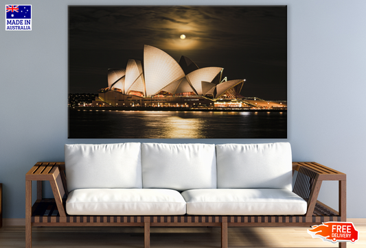 Opera House Night View Photograph Print 100% Australian Made