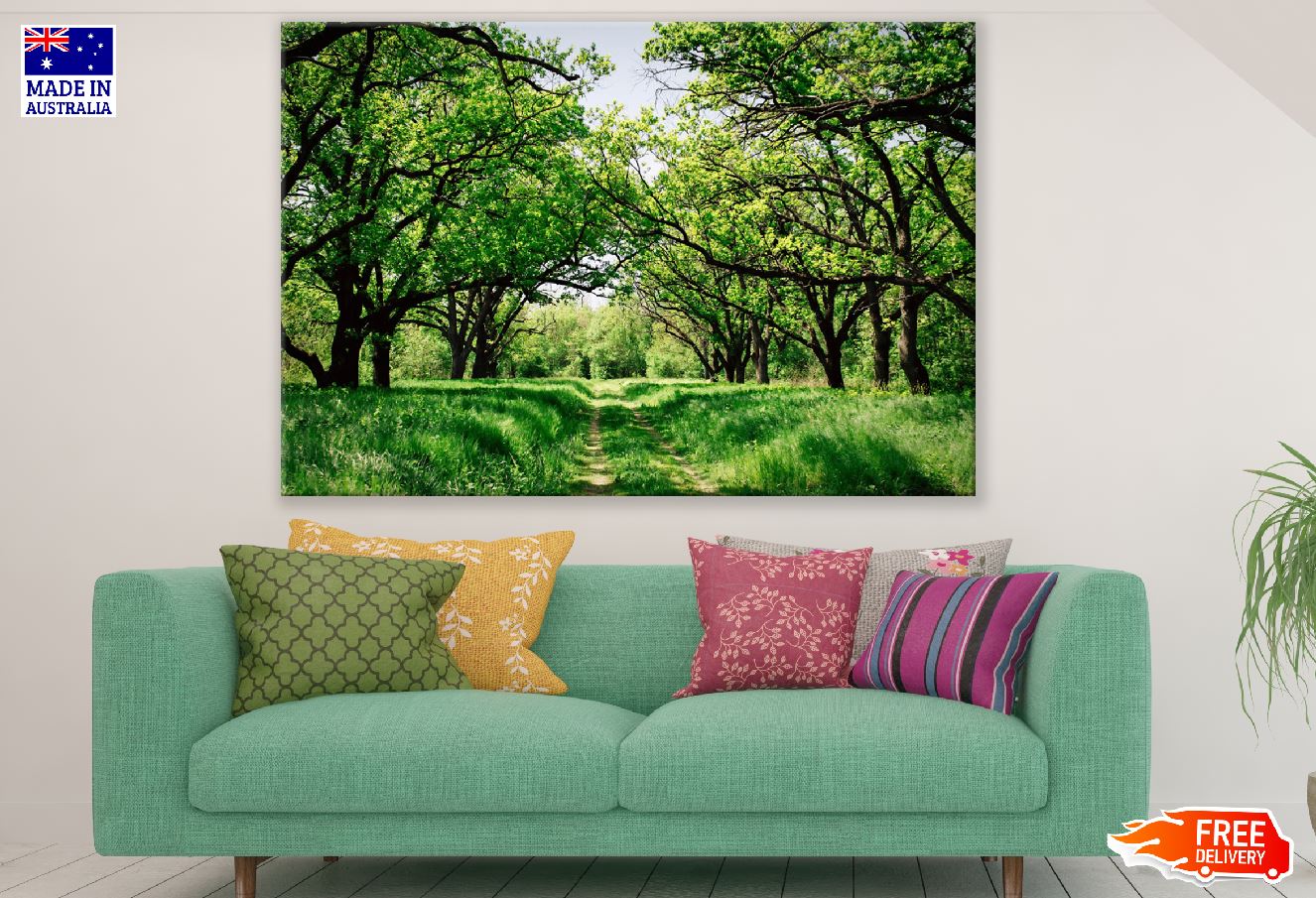 Pathways in the Forest Photograph Print 100% Australian Made