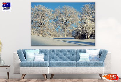 Snowy Winter Forest Photograph Print 100% Australian Made