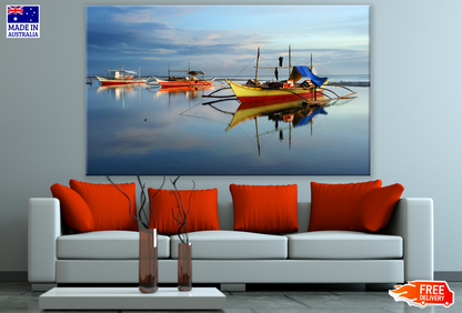 Boats on Beach Photograph Print 100% Australian Made