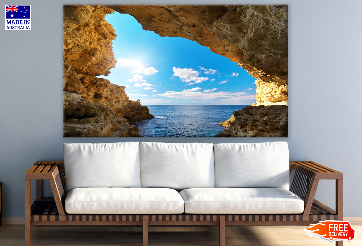 Beach Cave Photograph Print 100% Australian Made