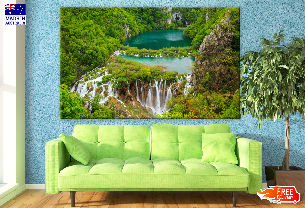 Stunning Waterfall Photograph Print 100% Australian Made