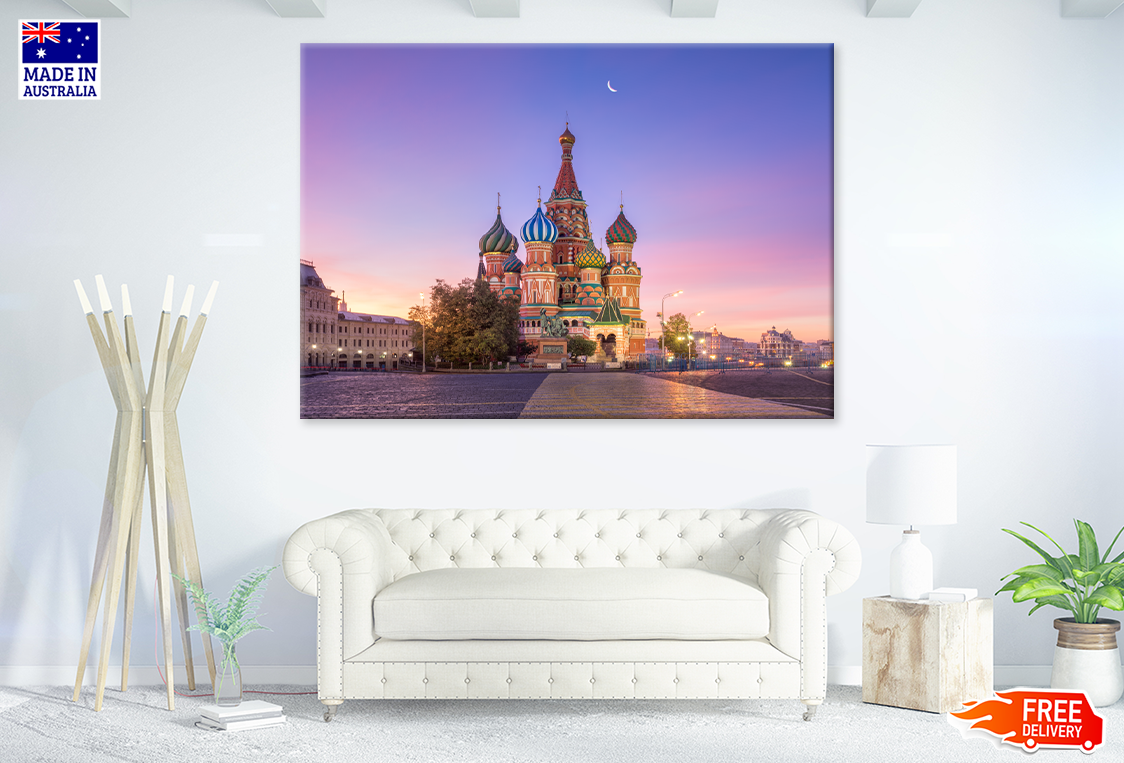 St. Basil's Cathedral View Photograph Print 100% Australian Made