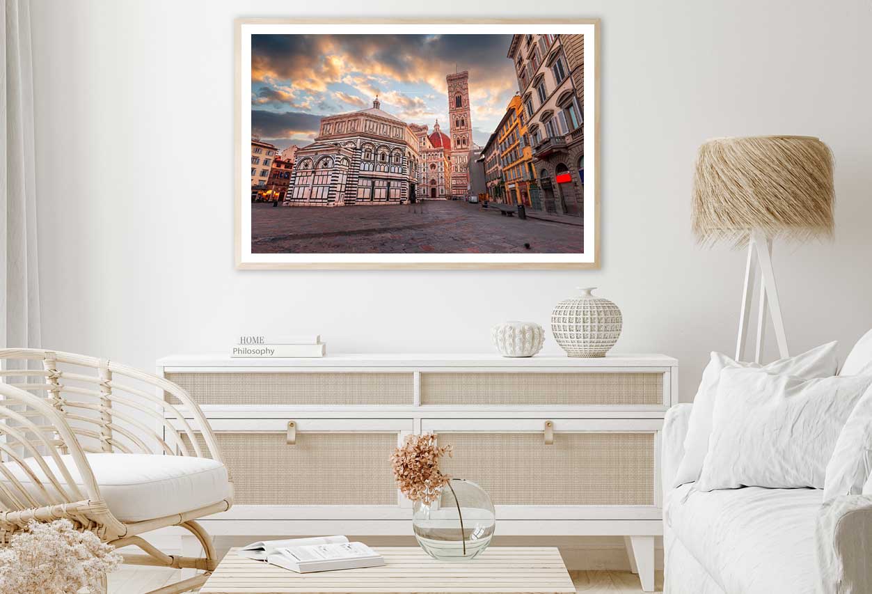 Florence Tuscany Italy at Duomo Home Decor Premium Quality Poster Print Choose Your Sizes