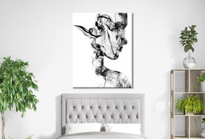 Smoke face woman Print 100% Australian Made