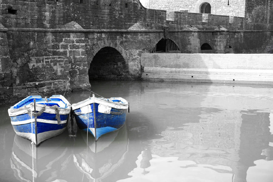 Eessaouira Citadel Morocco B&W Photograph Print 100% Australian Made