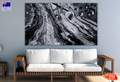 B&W Abstract Design Print 100% Australian Made