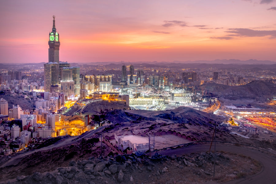 Holly Makkah at Saudi Arabia Photograph Print 100% Australian Made