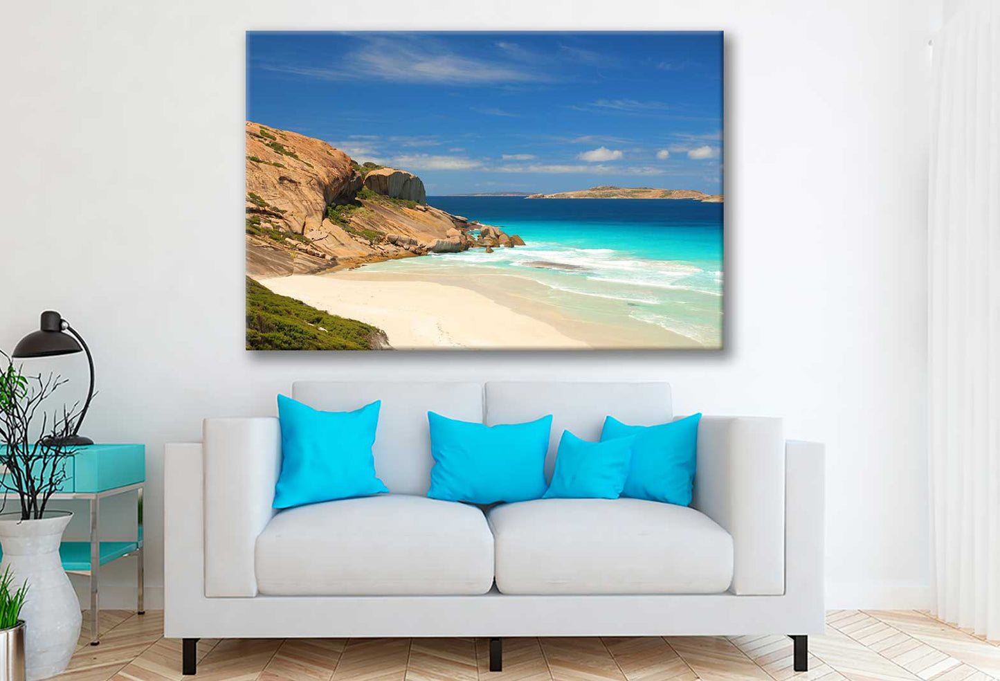 Bella Home Esperance Beach View Australia Print Canvas Ready to hang