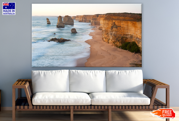 Beach & Cliff Photograph Print 100% Australian Made