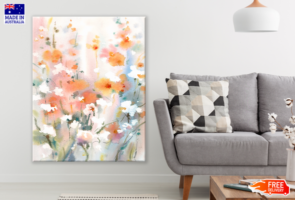 Watercolour Floral Painting Print 100% Australian Made