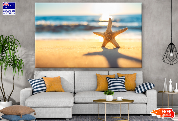 Star Fish on Beach Photograph Print 100% Australian Made