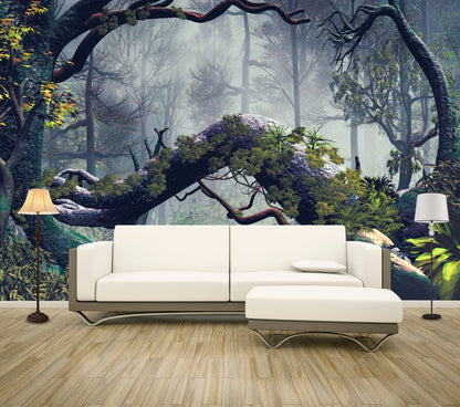 Wallpaper Murals Peel and Stick Removable Stunning Forest High Quality