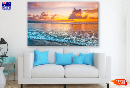 Sunset over sea Photograph Print 100% Australian Made