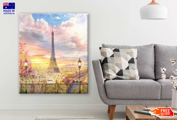 Eiffel Tower in Paris Photograph Print 100% Australian Made