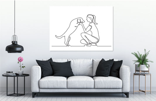 line art Minimalist Modern Print 100% Australian Made