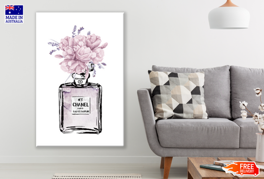Perfume Fashion Watercolor Paint Print 100% Australian Made