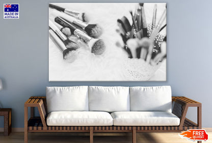 Makeup Brushes B&W Photograph Print 100% Australian Made