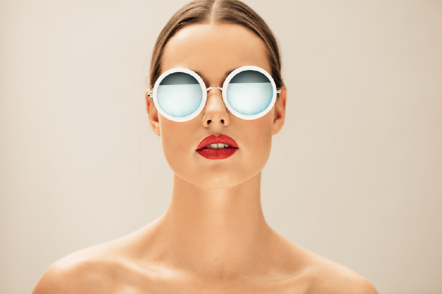 Fashion Model Girl with Sunglasses Photograph Print 100% Australian Made