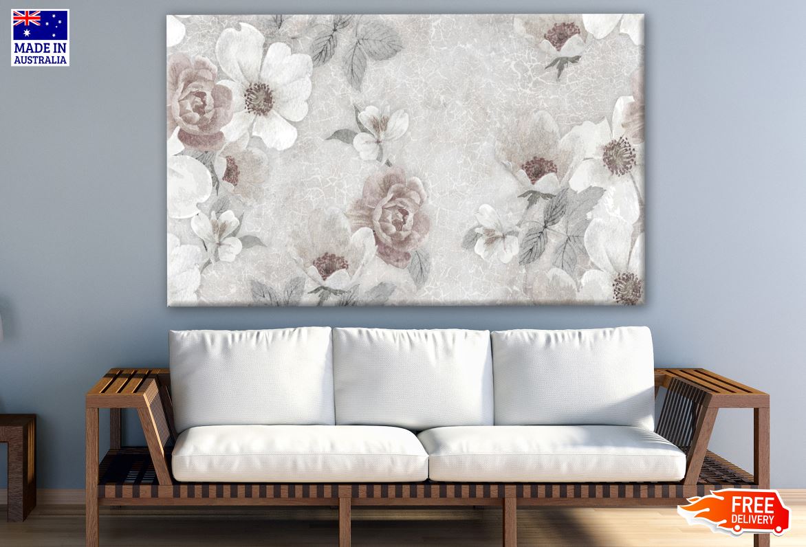 Floral Design Print 100% Australian Made