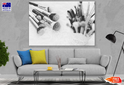 Makeup Brushes B&W Photograph Print 100% Australian Made