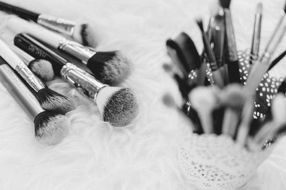 Makeup Brushes B&W Photograph Print 100% Australian Made