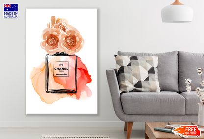 Perfume Fashion Watercolor Paint Print 100% Australian Made