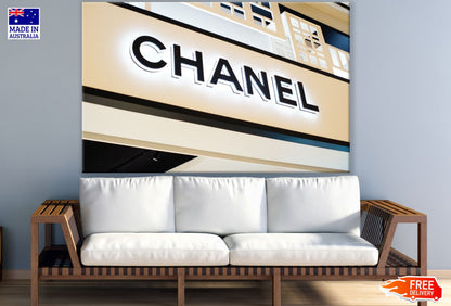 Fashion Store Front View B&W Print 100% Australian Made