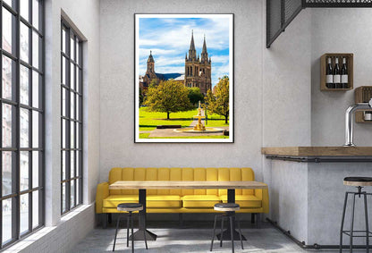 St. Peter's Cathedral Photograph in Adelaide Home Decor Premium Quality Poster Print Choose Your Sizes