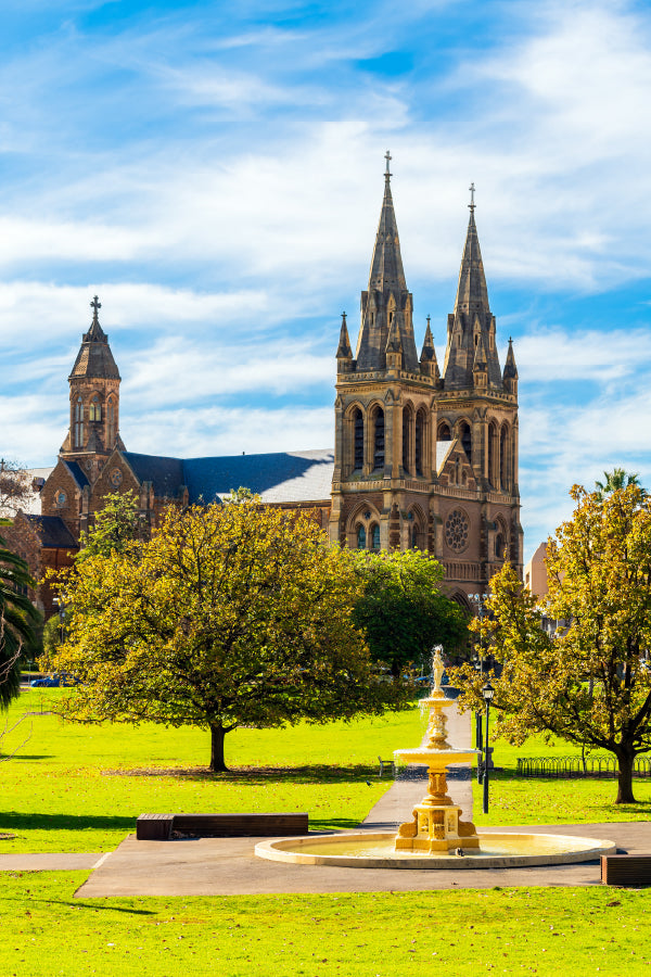 St. Peter's Cathedral View Photograph in Adelaide Print 100% Australian Made