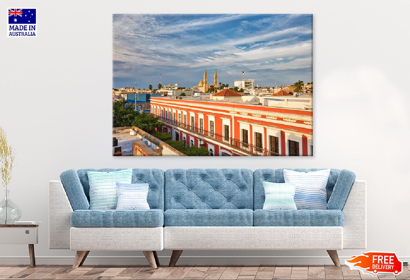 Mexico Mazatlan Old City Skyline View Photograph Print 100% Australian Made