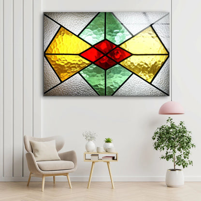 Abstract Shaped Design Acrylic Glass Print Tempered Glass Wall Art 100% Made in Australia Ready to Hang