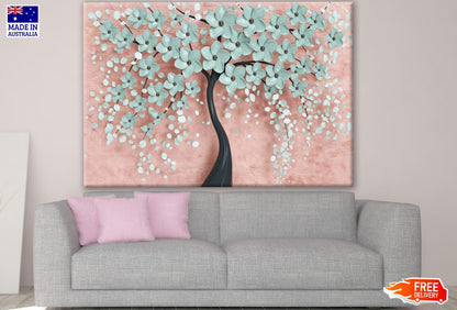 Flower Tree 3D Design Print 100% Australian Made