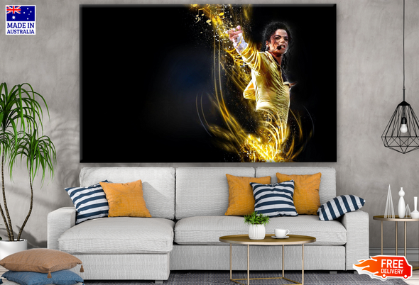 Michael Jackson Abstract Lighting Photograph Print 100% Australian Made