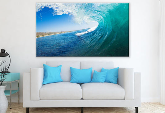 Beautiful Beach Wave Photograph Print 100% Australian Made