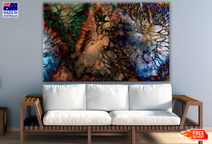 Stunning Abstract Design Print 100% Australian Made