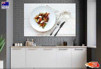 Italian Seafood Salad with Shrimps and Mozzarella Photograph Print 100% Australian Made