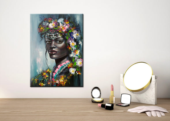 African girl Painting Stunning Print 100% Australian Made