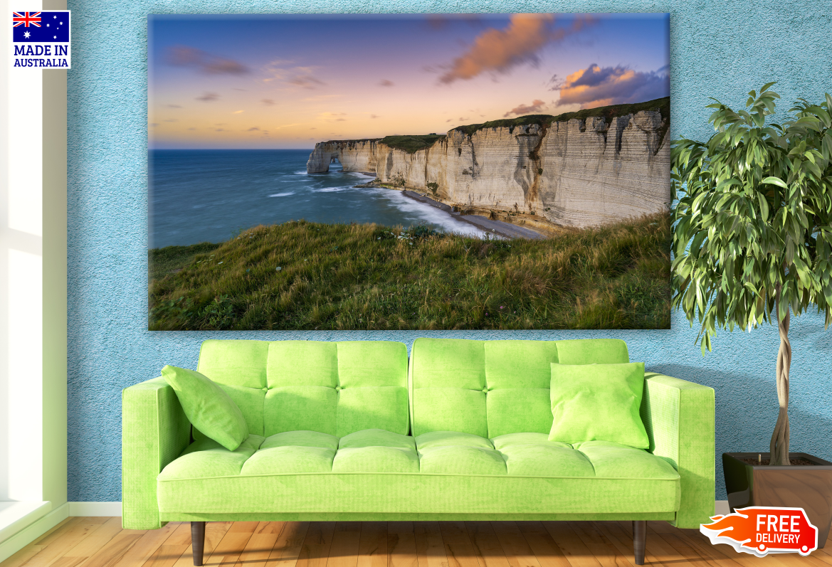 Cliff & Beach Scenic View Photograph Print 100% Australian Made