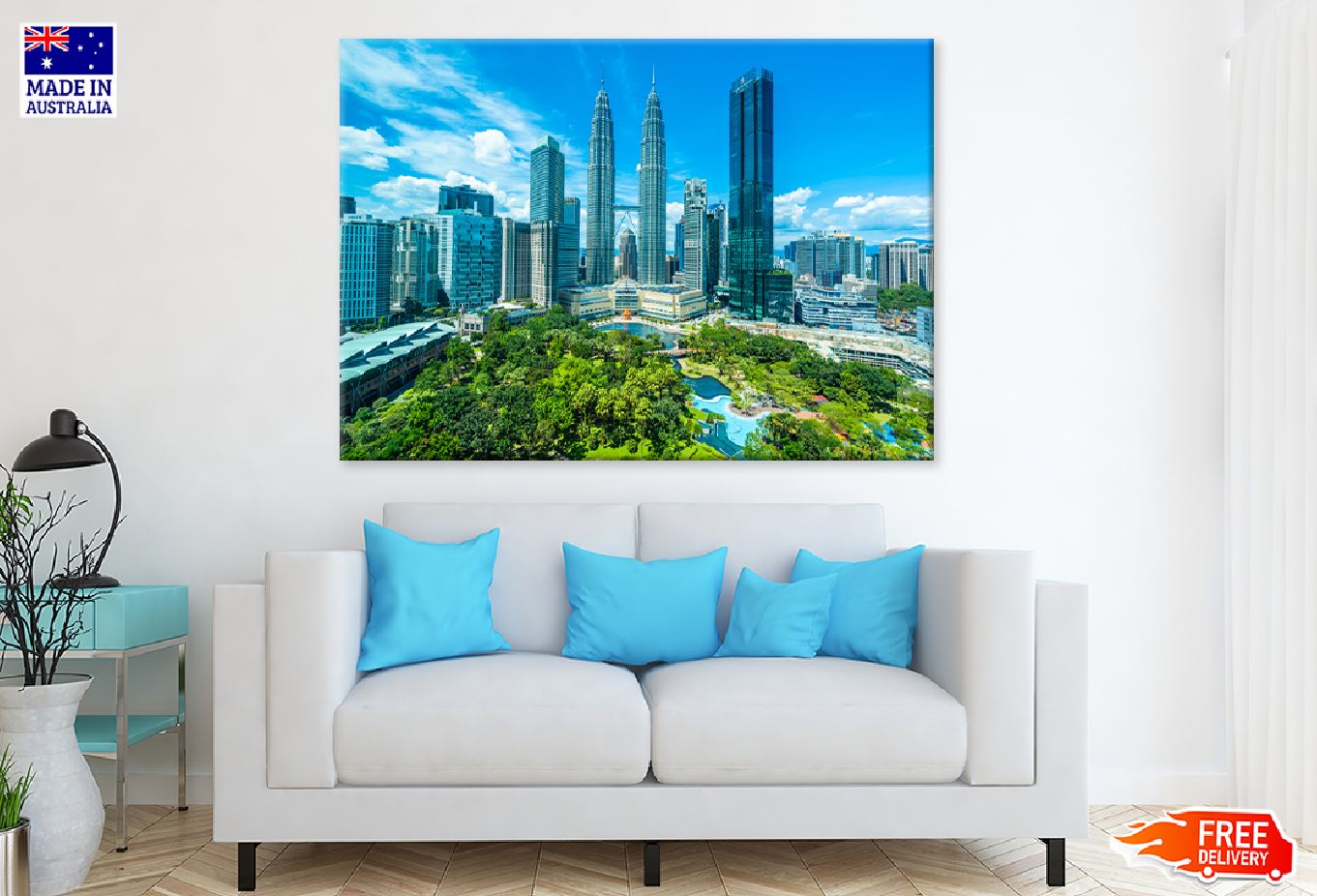 Kuala Lumpur City View Photograph Malaysia Print 100% Australian Made