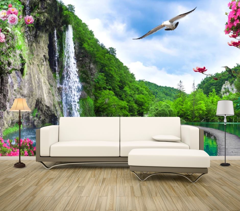 Wallpaper Murals Peel and Stick Removable Stunning Landscape View High Quality