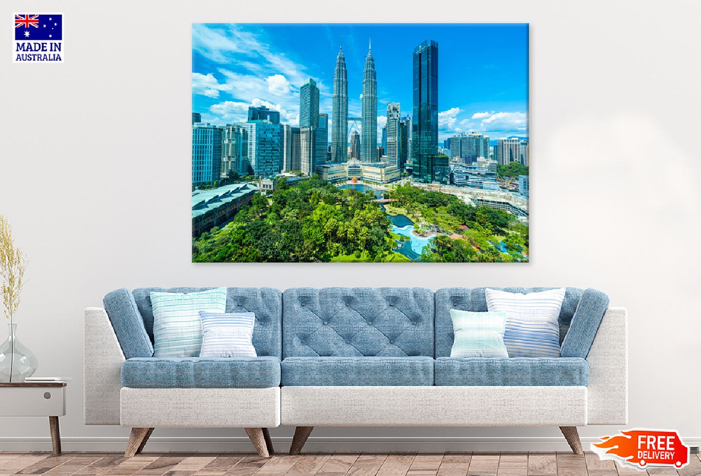 Kuala Lumpur City View Photograph Malaysia Print 100% Australian Made