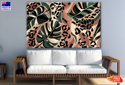 Leaf Abstract Design Print 100% Australian Made