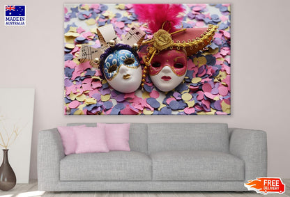 Goa Carnival Masks Photograph Print 100% Australian Made