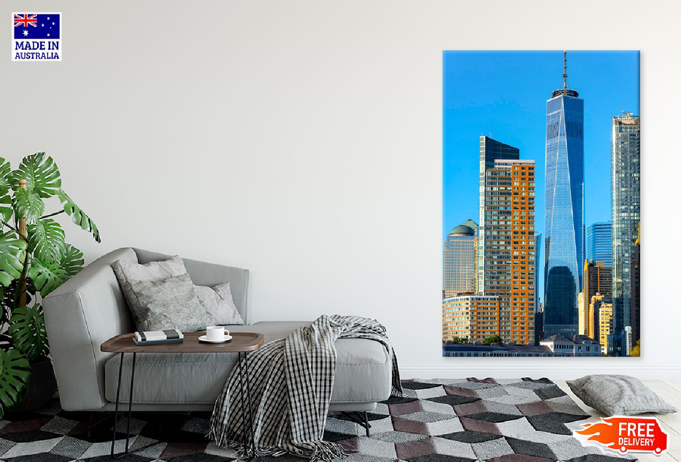 Skyscrapers Buildings New York Photograph Print 100% Australian Made