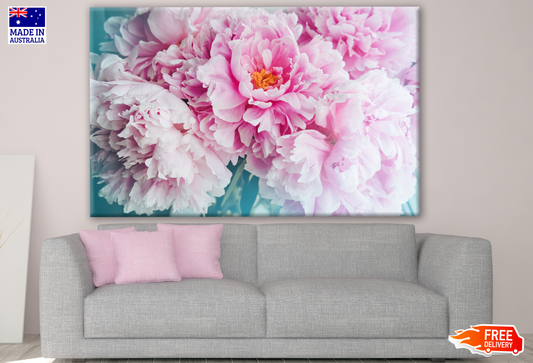 Pink Flowers Closeup Photograph Print 100% Australian Made