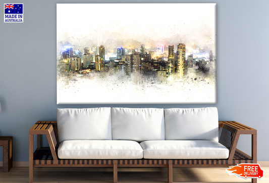 City View Painting Print 100% Australian Made