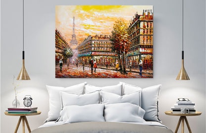 Beautiful painting Paris France Print 100% Australian Made