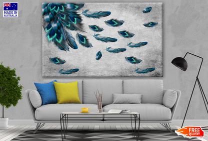 Peacock Feather Art Print 100% Australian Made